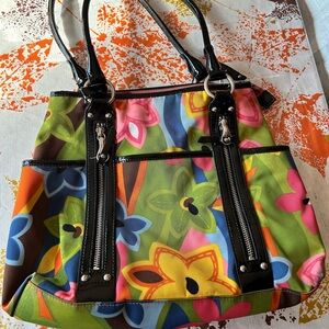 Floral Multicolor Tote Bag